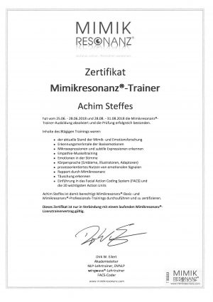 MIMIK Resonanz Ausbildung